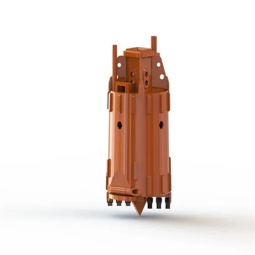 Benna per perforazione del terreno a doppio taglio